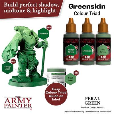 WARPAINTS: ACRYLIC AIR FERAL GREEN - Trinity Hobby