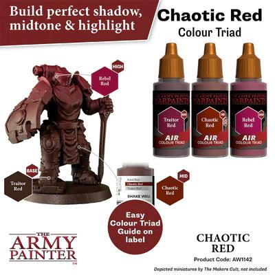 WARPAINTS: ACRYLIC AIR CHAOTIC RED - Trinity Hobby