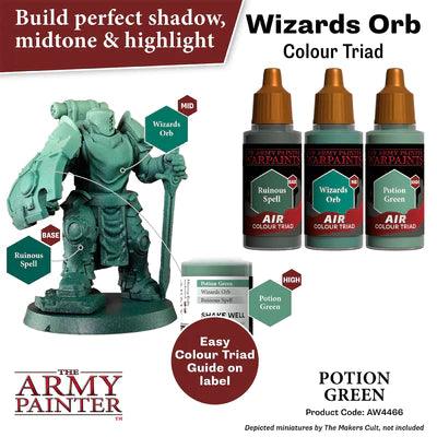 WARPAINTS: ACRYLIC AIR POTION GREEN - Trinity Hobby