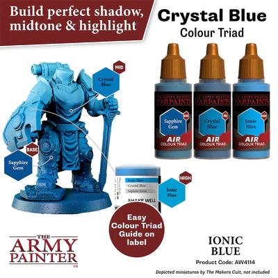 WARPAINTS: ACRYLIC AIR IONIC BLUE - Trinity Hobby