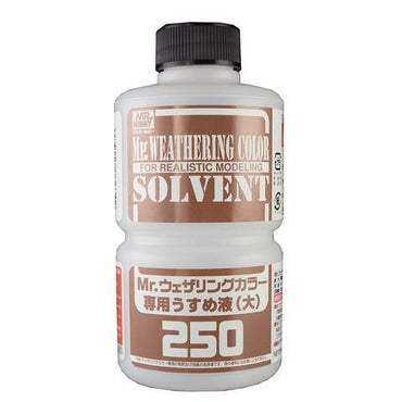 Mr Hobby: WEATHERING COLOR THINNER 250ml - Trinity Hobby