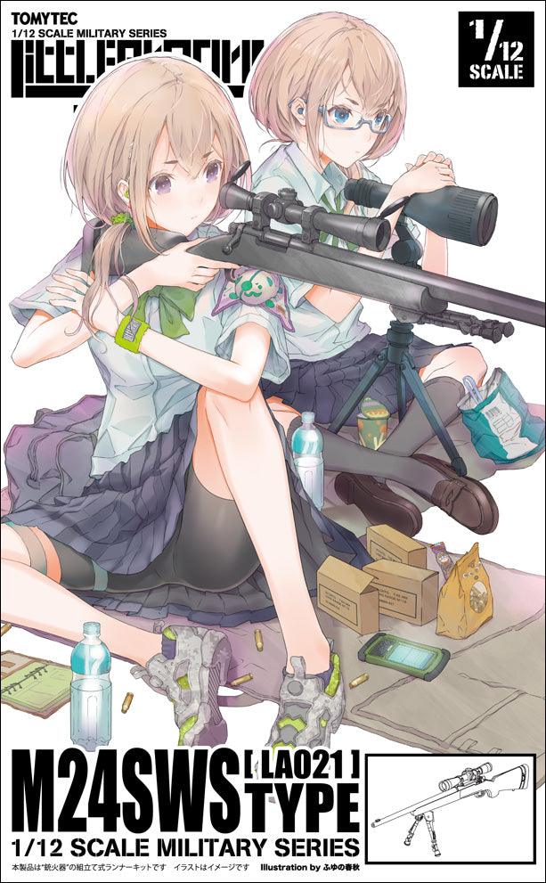 TomyTec Little Armory 1/12 LA021 M24SWS Type Sniper Rifle - Trinity Hobby