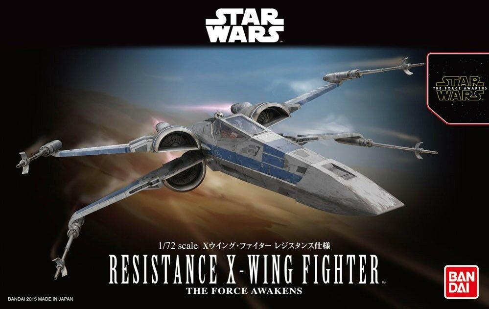 1/72 Resistance X-Wing Star Fighter The Force Awakens - Trinity Hobby