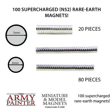 Army Painter Miniature and Model Magnets (3mm/5mm)