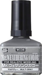 Mr Hobby: [Sale]Mr. Weathering Color - Multi Gray - Trinity Hobby