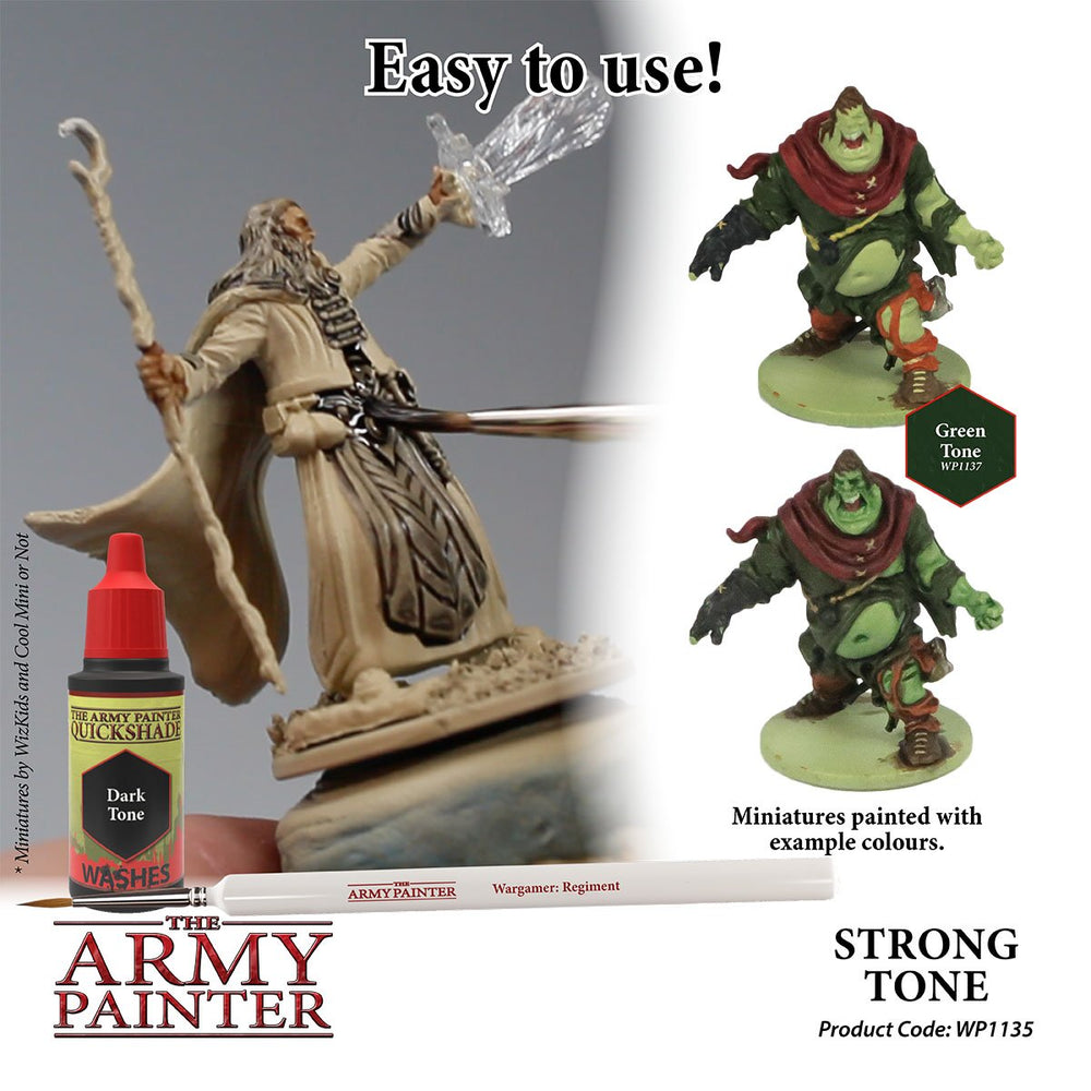 Army Painter: Army Painter QS Strong Tone Wash - Trinity Hobby