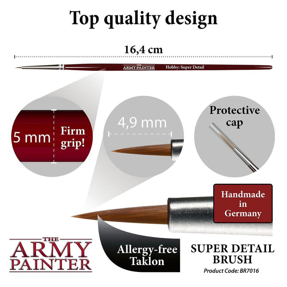 Army Painter Hobby Brush - Super Detail - Trinity Hobby