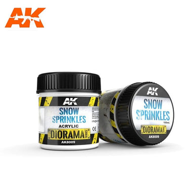 AK Interactive Snow Sprinkles - 100ml (Acrylic) - Trinity Hobby