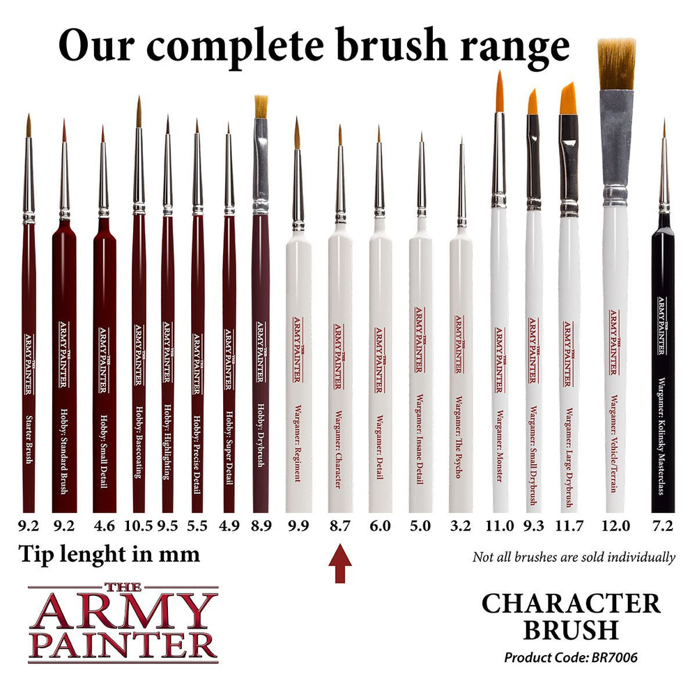 Army Painter: Army Painter Wargamer Brush - Small Drybrush - Trinity Hobby