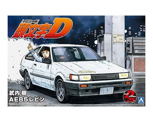 Aoshima 1/24 Initial D Takeuchi Itsuki Toyota Ae85 Levin - Trinity Hobby