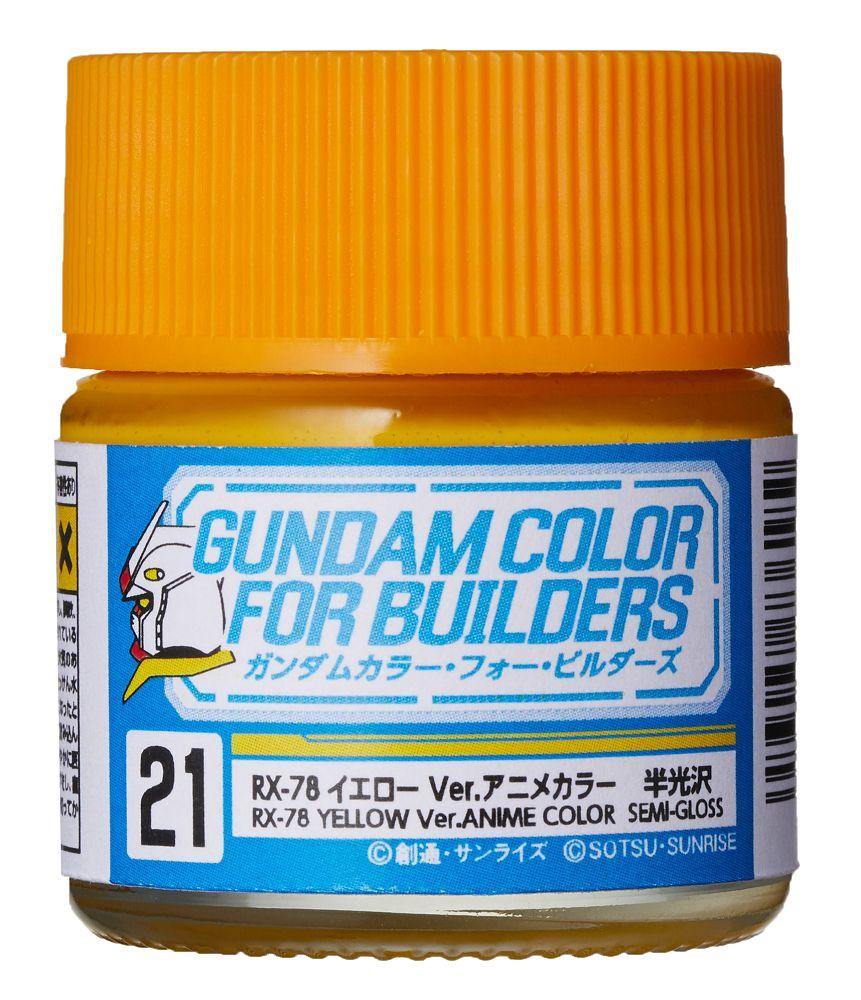 Mr Hobby: G Color - RX-78 YELLOW Ver. ANIME COLOR - Trinity Hobby