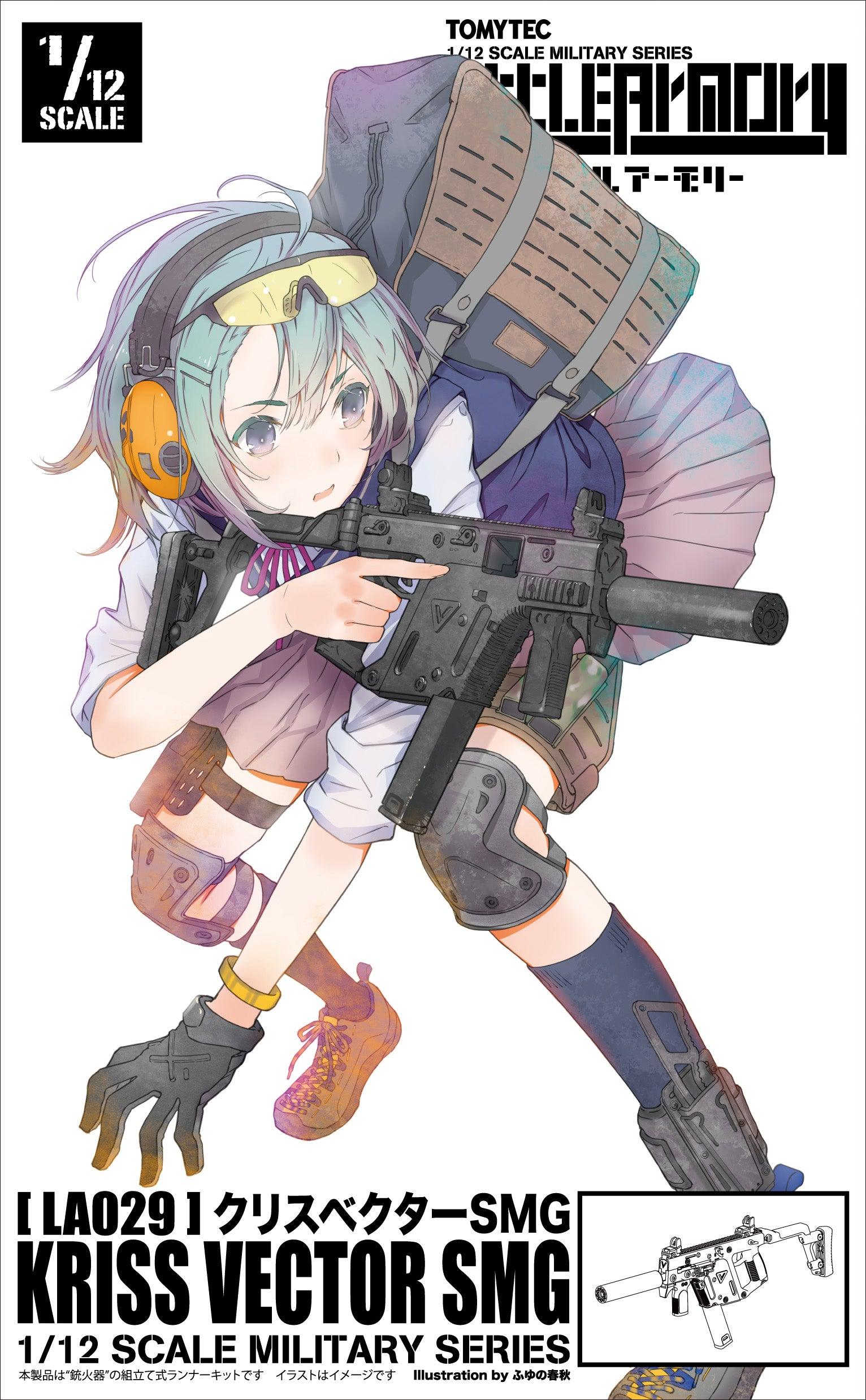 TomyTec Little Armory 1/12 LA029 Kriss Vector Submachine Gun - Trinity Hobby