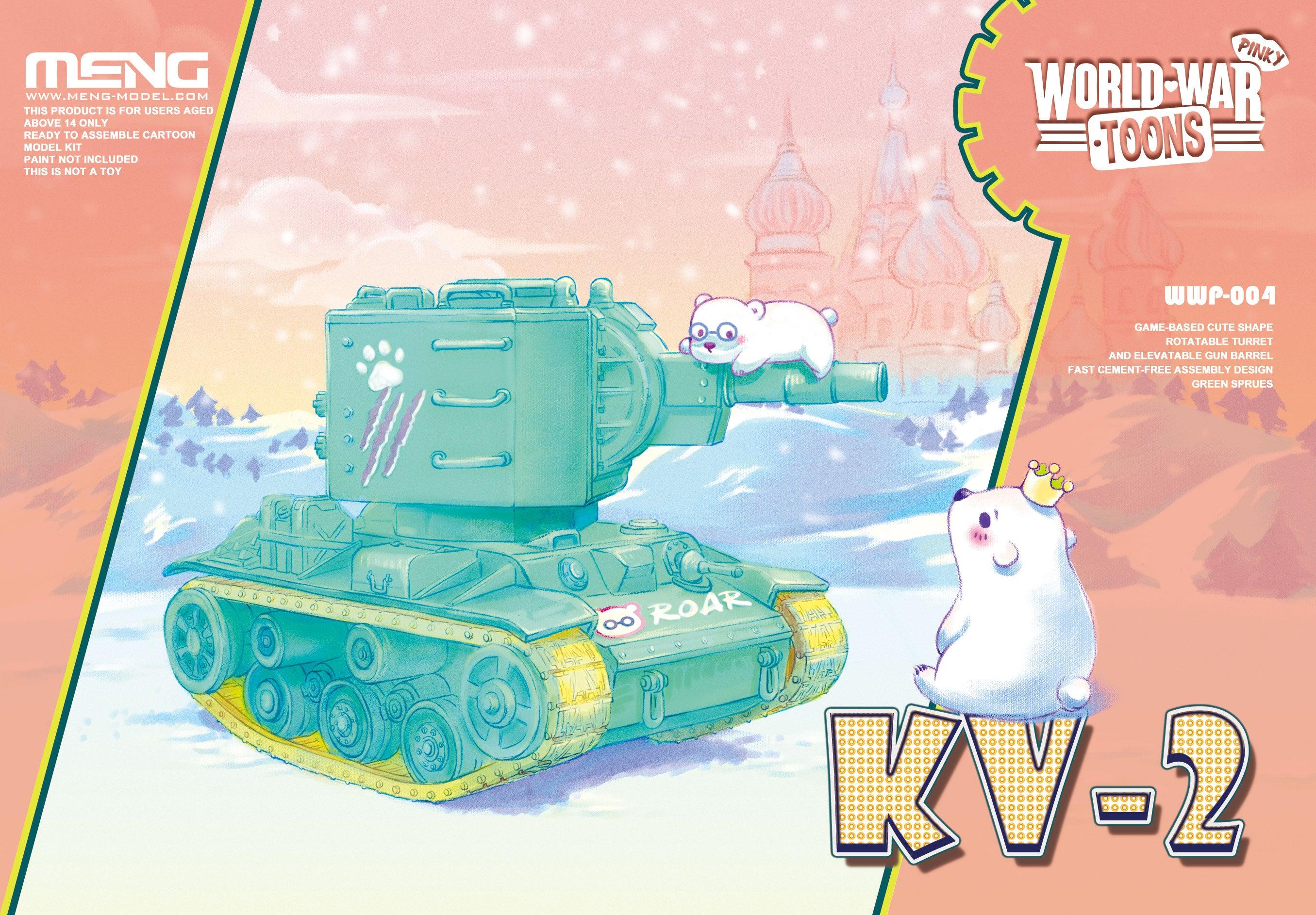 Meng KV-2 (CARTOON MODEL) - Trinity Hobby