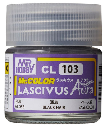 Mr Hobby: MR.COLOR LASCIVUS BLACK HAIR - Trinity Hobby