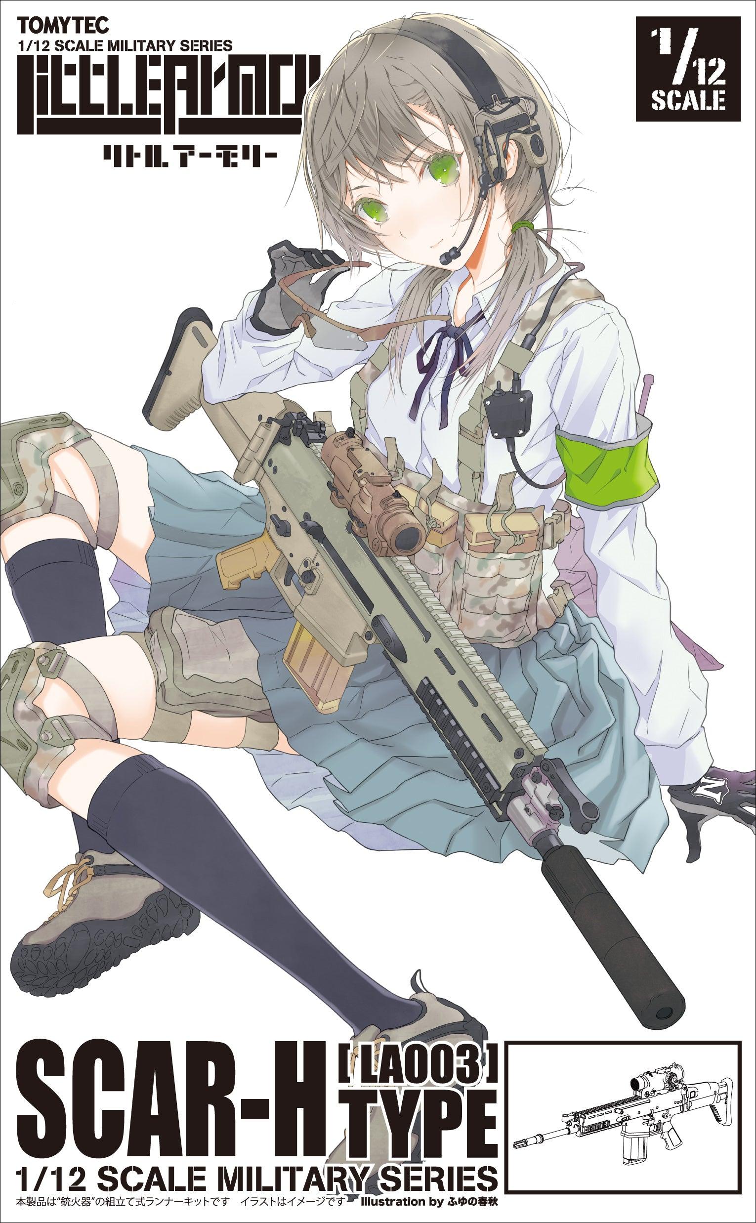 TomyTec Little Armory 1/12 LA003 Scar H Type Next-Generation Rifle - Trinity Hobby