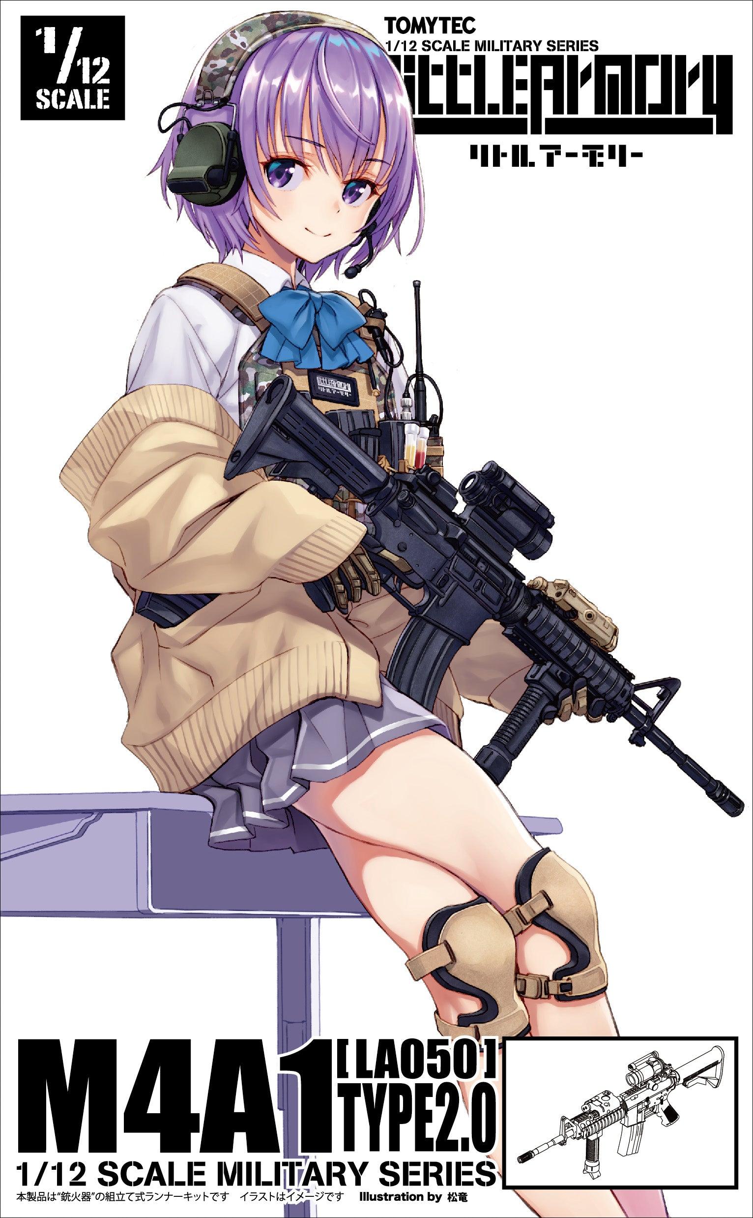 TomyTec Little Armory 1/12 LA050 M4A1 Type 2.0 Rifle - Trinity Hobby