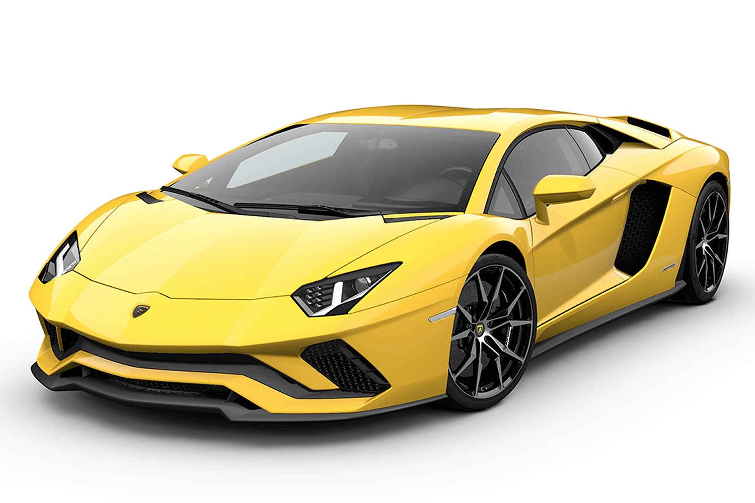 1/32 Lamborghini Aventador S Pearl Yellow - Trinity Hobby