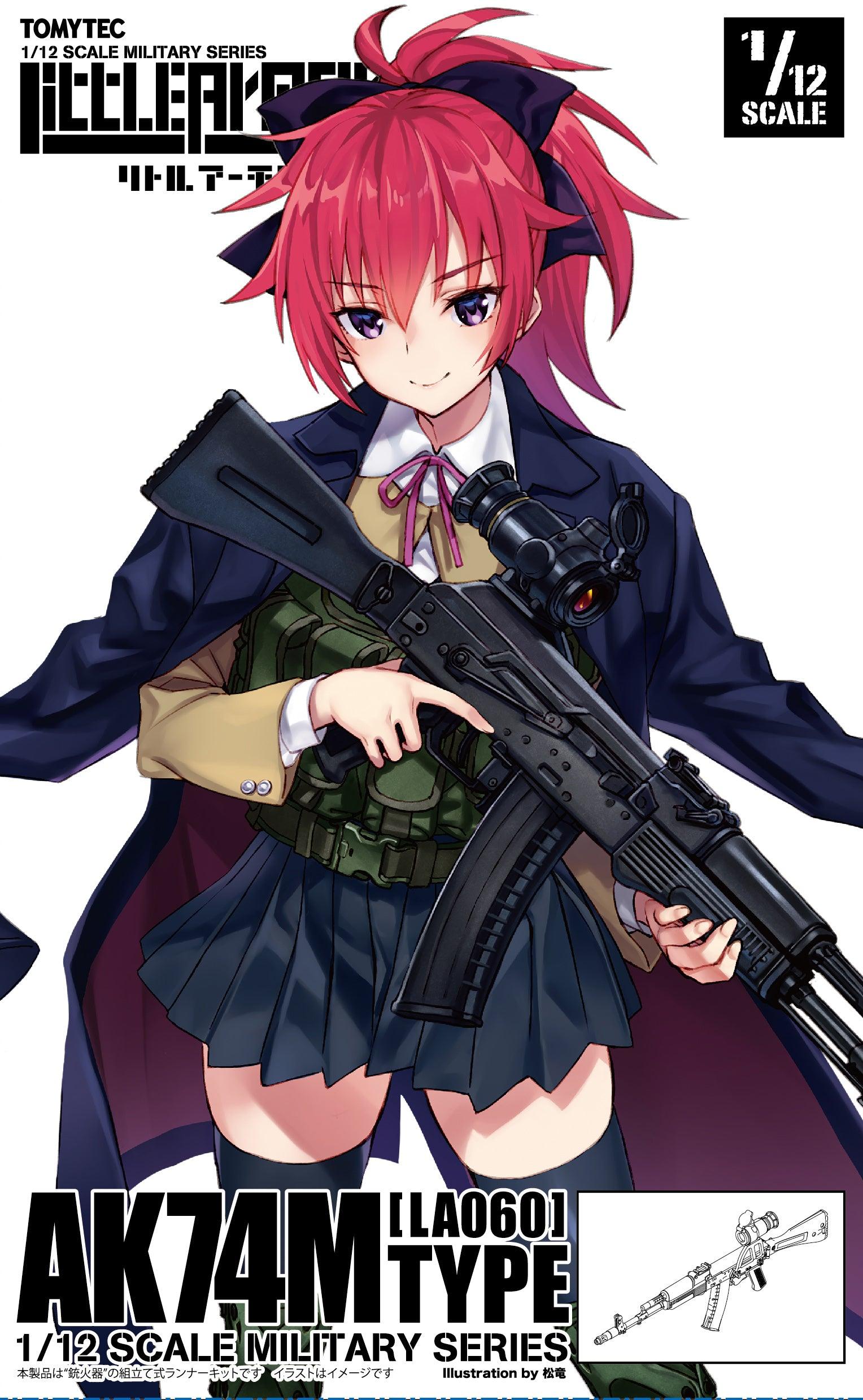 TomyTec Little Armory 1/12 LA060 AK74M Type Assault Rifle - Trinity Hobby