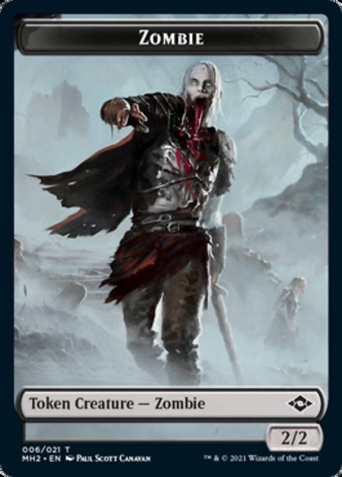 Squirrel // Zombie Double-Sided Token [Modern Horizons 2 Tokens] - Trinity Hobby