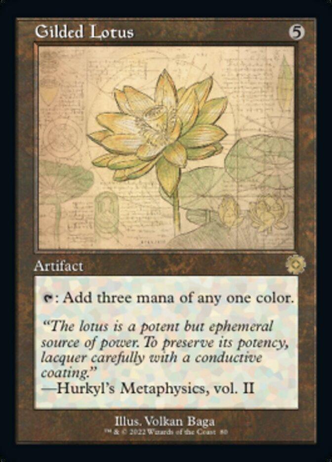 Gilded Lotus (Retro Schematic) [The Brothers' War Retro Artifacts] - Trinity Hobby