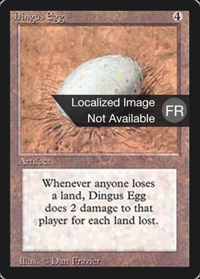 Dingus Egg [Foreign Black Border] - Trinity Hobby