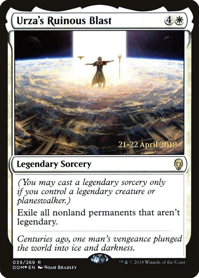Urza's Ruinous Blast [Dominaria Prerelease Promos] - Trinity Hobby