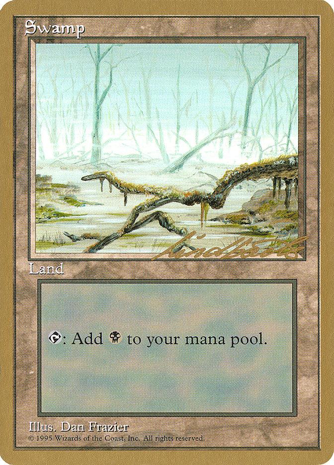 Swamp (ll372) (Leon Lindback) [Pro Tour Collector Set] - Trinity Hobby