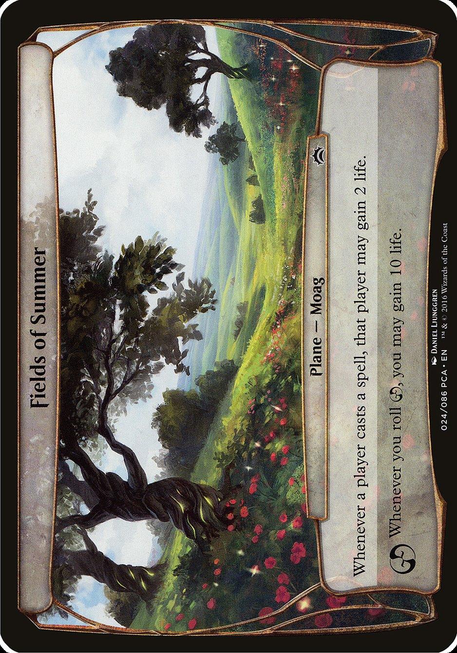 Fields of Summer (Planes) [Planechase Anthology Planes] - Trinity Hobby