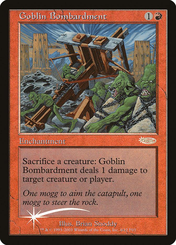 Goblin Bombardment [Friday Night Magic 2003] - Trinity Hobby