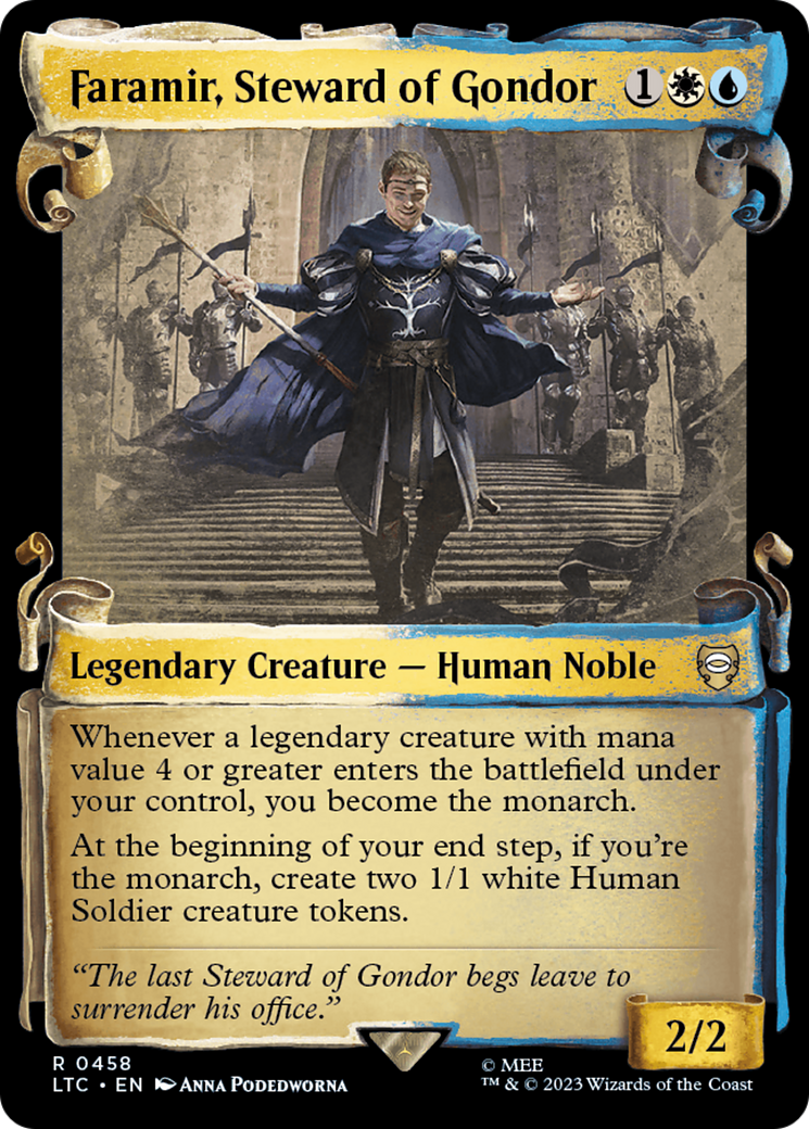 Faramir, Steward of Gondor [The Lord of the Rings: Tales of Middle-Earth Commander Showcase Scrolls] - Trinity Hobby