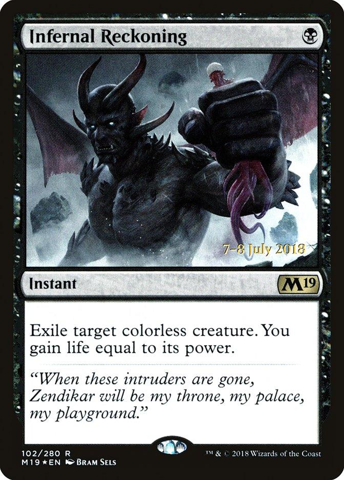 Infernal Reckoning [Core Set 2019 Prerelease Promos] - Trinity Hobby