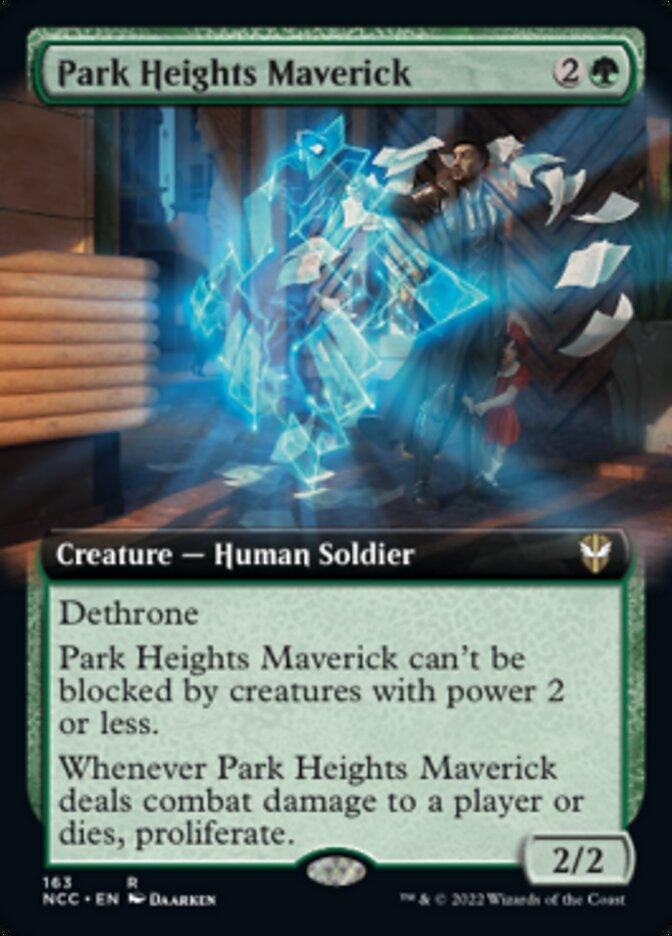 Park Heights Maverick (Extended Art) [Streets of New Capenna Commander] - Trinity Hobby