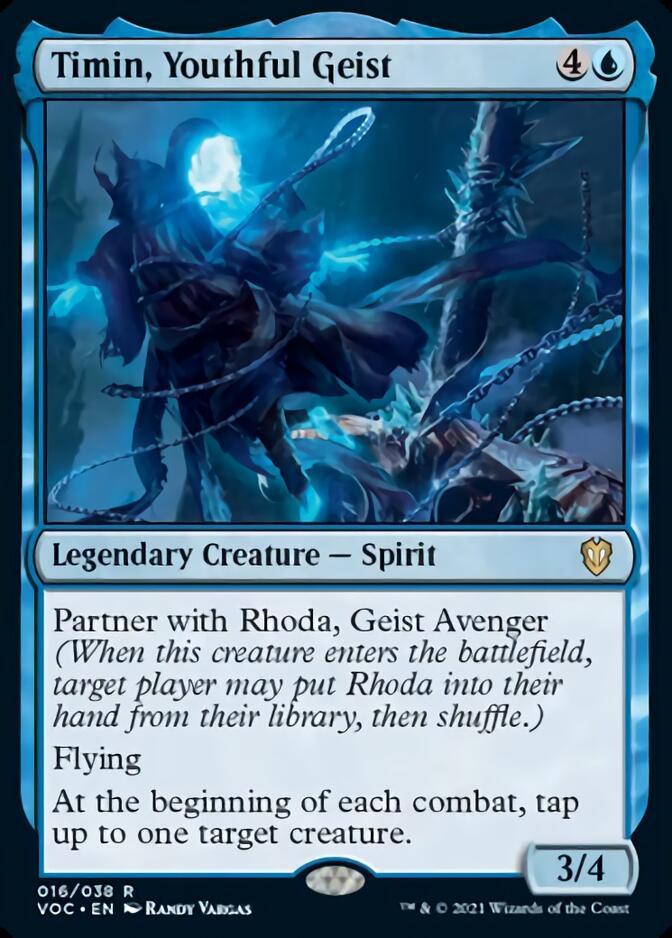 Timin, Youthful Geist [Innistrad: Crimson Vow Commander] - Trinity Hobby