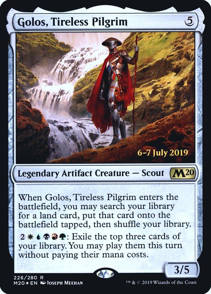 Golos, Tireless Pilgrim [Core Set 2020 Prerelease Promos] - Trinity Hobby