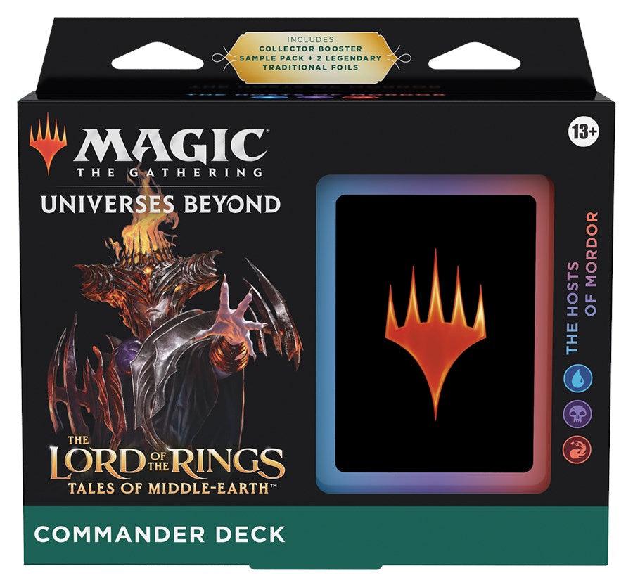The Lord of the Rings: Tales of Middle-earth - Commander Deck (The Hosts of Mordor) - Trinity Hobby
