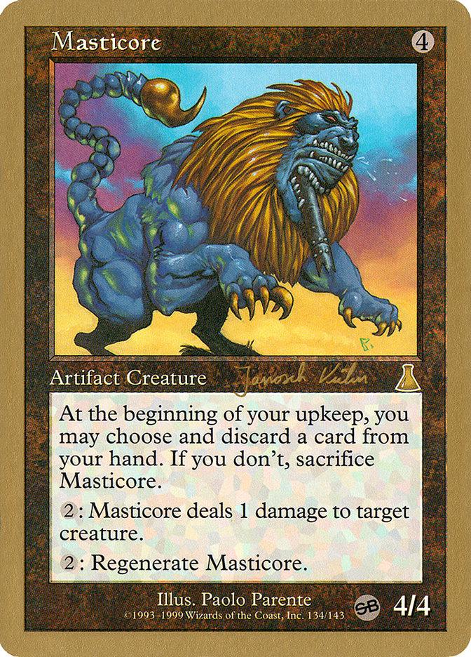 Masticore (Janosch Kuhn) (SB) [World Championship Decks 2000] - Trinity Hobby
