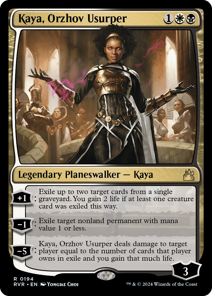 Kaya, Orzhov Usurper [Ravnica Remastered] - Trinity Hobby
