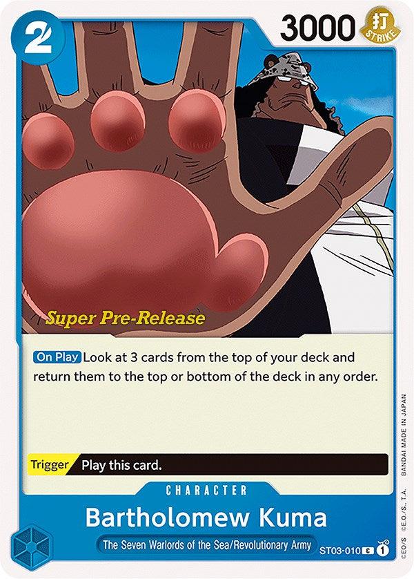 Bartholomew Kuma [Super Pre-Release Starter Deck: The Seven Warlords of the Sea] - Trinity Hobby