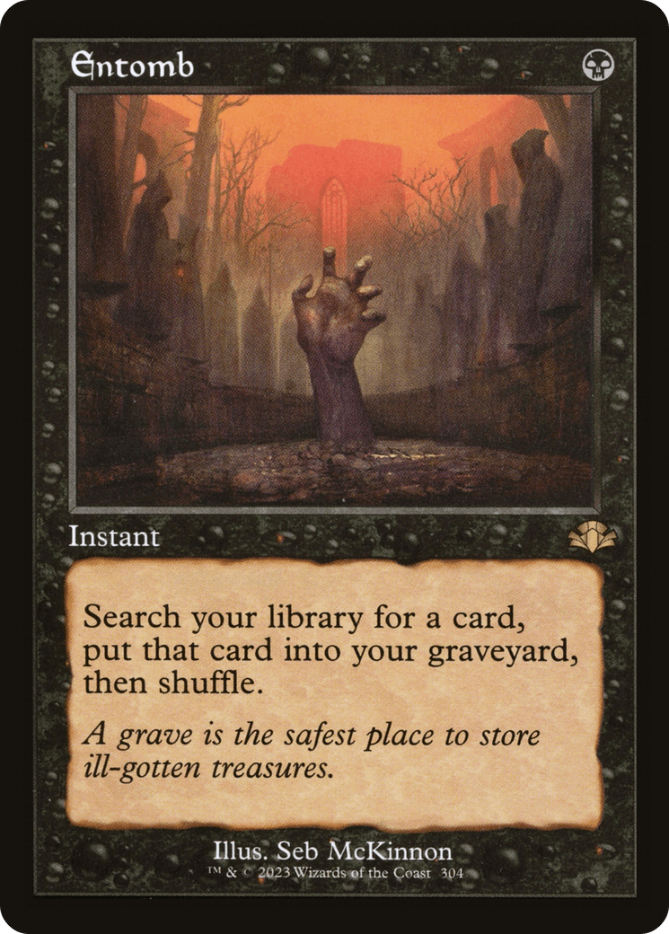 Entomb (Retro) [Dominaria Remastered] - Trinity Hobby