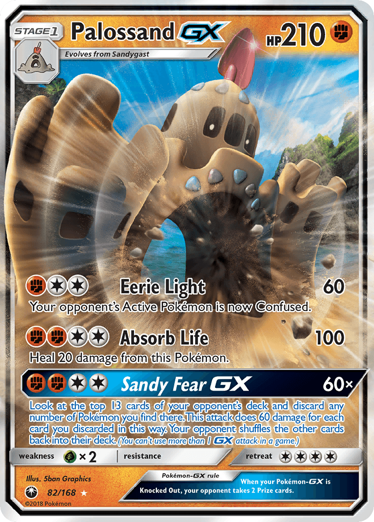 Palossand GX (82/168) [Sun & Moon: Celestial Storm] - Trinity Hobby