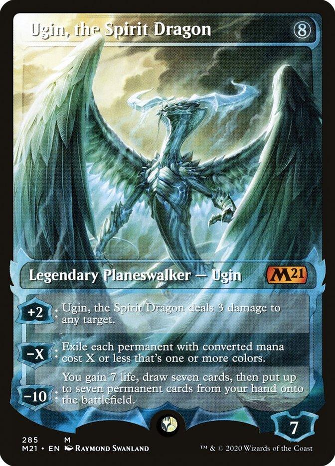 Ugin, the Spirit Dragon (285) (Extended Art) [Core Set 2021] - Trinity Hobby
