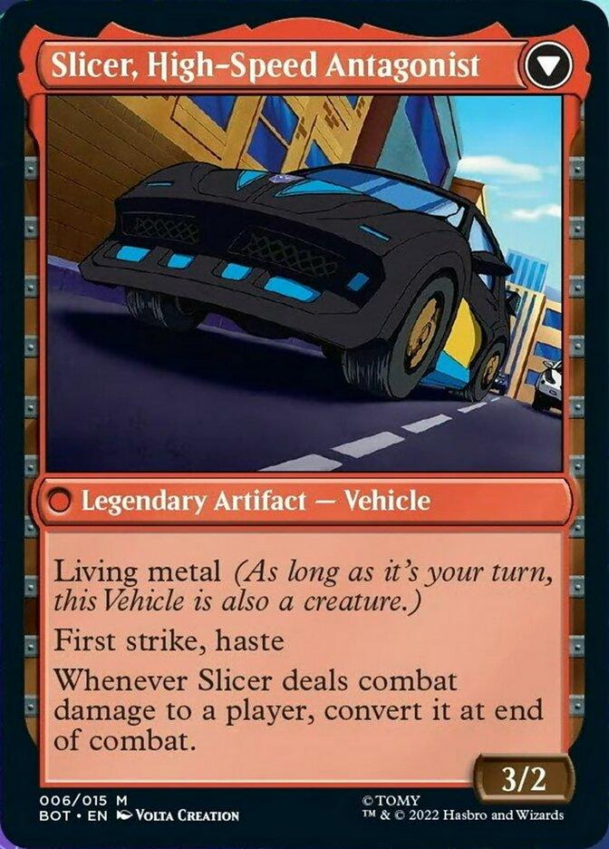 Slicer, Hired Muscle // Slicer, High-Speed Antagonist [Transformers] - Trinity Hobby