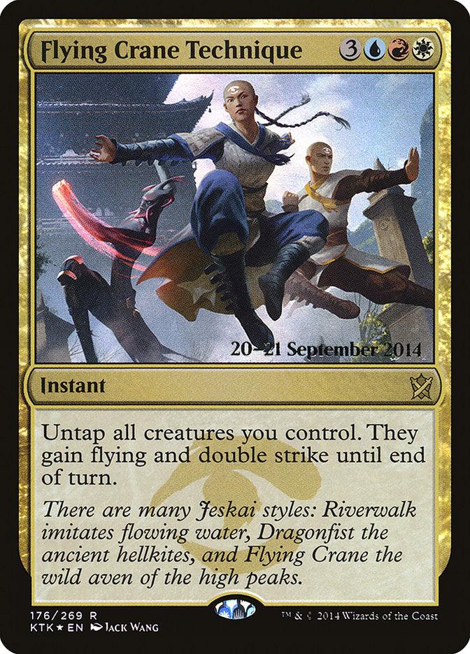 Flying Crane Technique [Khans of Tarkir Prerelease Promos] - Trinity Hobby