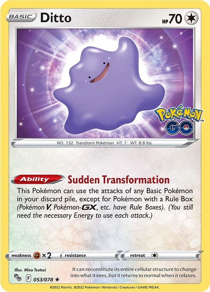 Ditto (053/078) [Pokémon GO] - Trinity Hobby