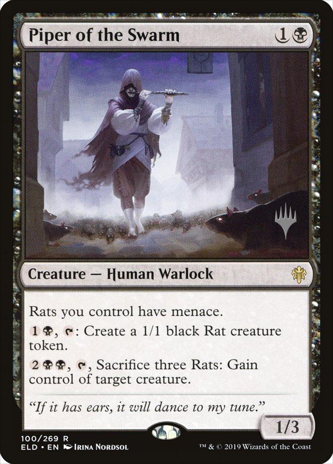 Piper of the Swarm (Promo Pack) [Throne of Eldraine Promos] - Trinity Hobby