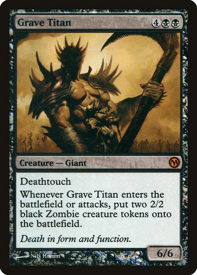 Grave Titan (Duels of the Planeswalkers Promos) [Duels of the Planeswalkers Promos 2011] - Trinity Hobby