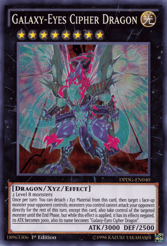 Galaxy-Eyes Cipher Dragon [DPDG-EN040] Super Rare - Trinity Hobby