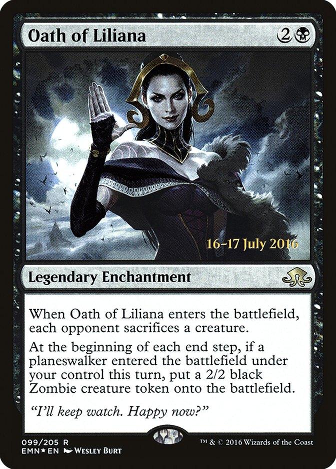 Oath of Liliana [Eldritch Moon Prerelease Promos] - Trinity Hobby
