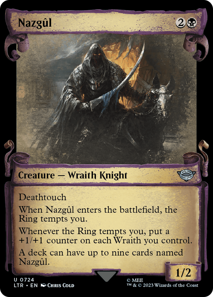 Nazgul (0724) [The Lord of the Rings: Tales of Middle-Earth Showcase Scrolls] - Trinity Hobby