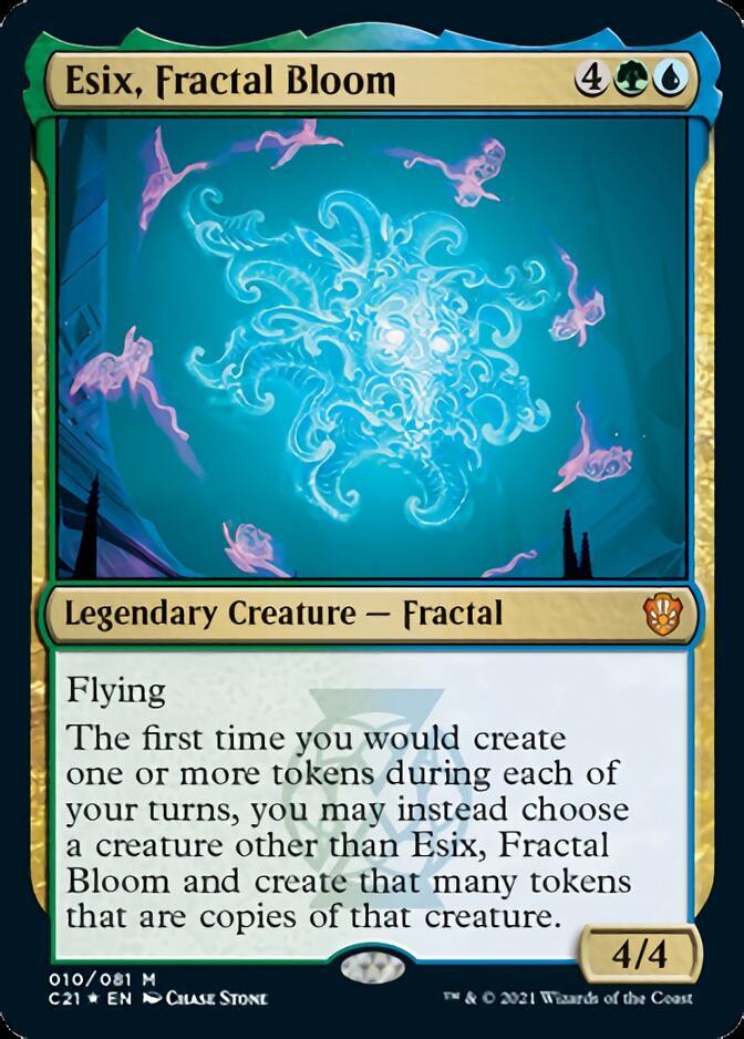 Esix, Fractal Bloom [Commander 2021] - Trinity Hobby
